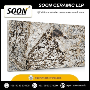 Losas Grandes de Travertino ALPINE LIGHT GOLD de Lujo, Ecológicas, Diseño Moderno, para Pisos de Villas, Muebles, Mesas de Comedor y Paredes de Fondo - Product Image 6