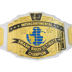 Ceinture de champion intercontinentale Smash Bros Ultimate personnalisable pour les joueurs - Product Image 5