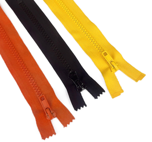 Fermeture éclair simple en résine à bas prix, spéciale pour vestes, vêtements de sport, sacs à dos personnalisés, fermeture éclair en plastique à queue ouverte - Product Image 4
