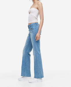 กางเกงยีนส์ทรงตรงเอวสูงทรงหลวมสไตล์แบ็กกี้สำหรับผู้หญิง ขายตรงจากโรงงาน รับผลิตแบบ OEM - Product Image 5