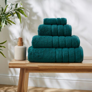 ชุดผ้าขนหนูโรงแรมพรีเมียม 100% ผ้าฝ้ายย้อมเส้นด้ายแบบ Zero Twist เนื้อนุ่ม ลาย Jacquard สำหรับสปาและอาบน้ำ - Product Image 4