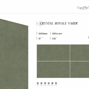 Carreaux de porcelaine cristalline mate modernes 800x1600 1200x1800 750x1500mm, carreaux de grande taille premium pour la décoration intérieure et extérieure - Product Image 1