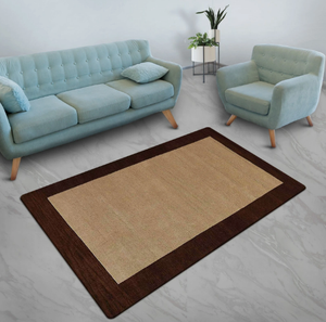 Alfombra KNOT RUG hecha a mano con lana suave de alta calidad, antideslizante, ecológica y apta para mascotas, ideal para sala de estar, habitaciones infantiles, hoteles y oficinas. - Product Image 1