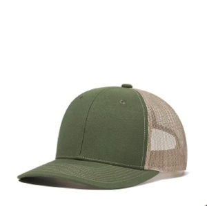 Gorra Trucker de Malla Azul, 6 Paneles, Ajustada, Unisex, Casual, Color Sólido, para Primavera/Verano - Product Image 4