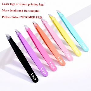 Pinzas de Cejas Multiusos de Alta Calidad, Herramienta de Maquillaje al por Mayor para Cejas y Depilación Facial, Puntas Puntiagudas e Inclinadas - Product Image 5