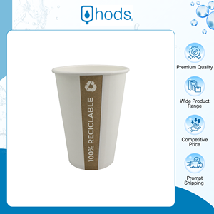 Exportador Español de Vasos de Papel de 210 ml de Primera Calidad, 100% Reciclables, con Interior de Polietileno para Bebidas Calientes y Frías - Product Image 4