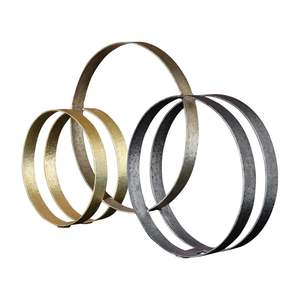 Objetos decorativos de metal hechos a mano, esculturas abstractas para decoración artística de interiores de casas de lujo, sala de estar, oficina. - Product Image 1