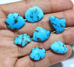 Tranches brutes de turquoise Prince Arizona, pierre précieuse naturelle, dalle de turquoise d'Arizona pour la fabrication de bijoux, vente en gros de pierres précieuses - Product Image 1