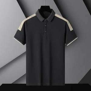 Camiseta Gris Sólida de Jersey 100% Algodón para Hombre, Corte Holgado, Impresión Digital Personalizable, Transpirable, de Secado Rápido y Elástica en Cuatro Direcciones - Product Image 4