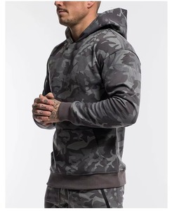 Wholesale 100% Cotton Solid Washed Winter Mens Gym Hoodie Sweatshirts Hooded <b>Jacket</b> Knitted - Product Image 4