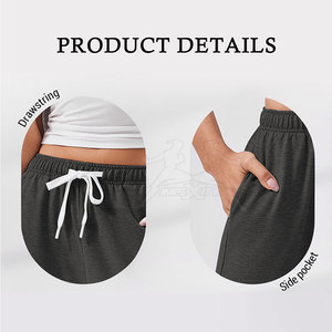 กางเกงวอร์มลำลองเอวปรับได้ เนื้อผ้าเรียบเนียน คุณภาพสูง - Product Image 3