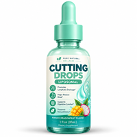 Gouttes liquides de berbérine à marque privée avec formule avancée pour le soutien à la gestion du poids, sans gluten, faible en glucides, 120 ml