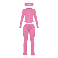 Ensemble de combinaison de yoga sans couture pour femme, tenue de sport et de fitness à taille haute, marque privée, vente en gros