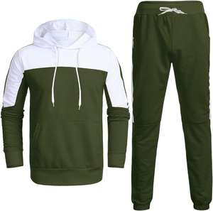 Conjunto Deportivo Personalizado con Logotipo, Sudadera y Pantalón de Chándal Transpirable, de Secado Rápido, 2 Piezas, para Hombre Adulto - Product Image 3