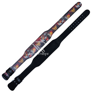 Ceinture de musculation en cuir robuste pour l'entraînement en salle, soutien pour les squats, les soulevés de terre, la musculation et le bodybuilding - Product Image 6