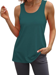 New Women's Summer Tank <b>Top</b> Best Design Short Sleeve Casual Plus Size Breathable Knitted Fabric Solid & Print Pattern Tank - Product Image 6