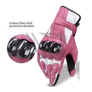 Gants de course en cuir de haute qualité pour moto et cyclisme, gants de sport d'extérieur pour la protection en course - Product Image 5