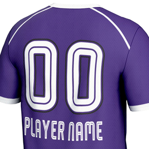 Maillot de lacrosse personnalisé avec logo, en tissu Spandex et coton, imprimé, pour le football, avec design personnalisé pour hommes, respirant - Product Image 6