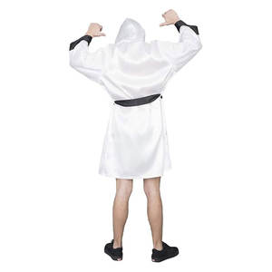 Disfraz de Halloween, Bata de Boxeo con Capucha, Personalizada, Cosplay, Disfraz de Campeón de Lucha, Unisex, Bata de Satén - Product Image 3