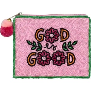 Monedero HAPPY de estilo vintage con bordado de cuentas para uso diario, hecho a mano, con cuentas, tipo clutch para el día del partido. - Product Image 3