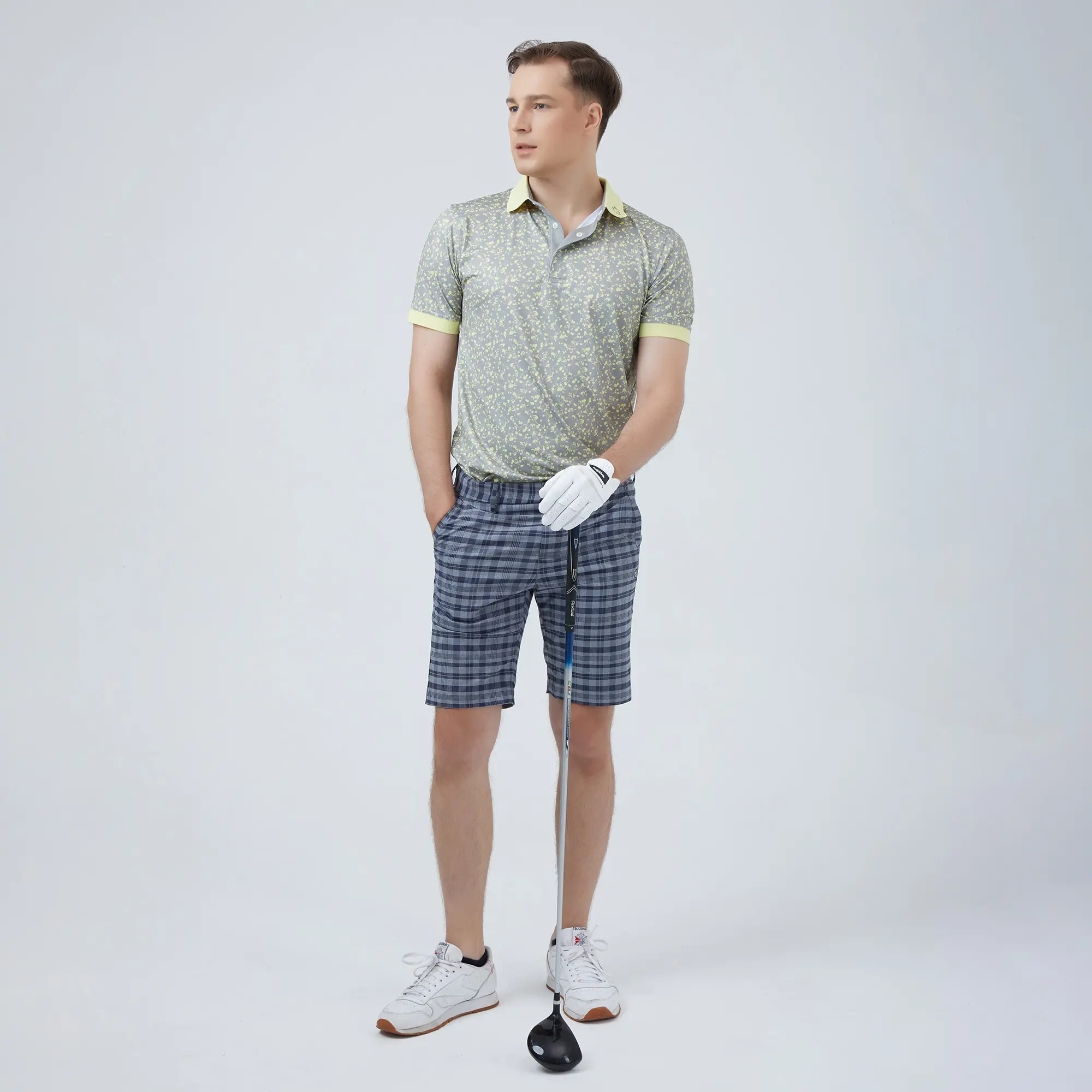 Custom Clothes Polyester Spandex Golf Polo for Men Popular Plus Size Golf Clothing with OEM Service Low MOQ Vietnam Manufacturer