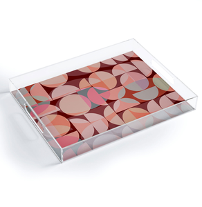 Meilleur plateau de service décoratif en acrylique pour la maison, design personnalisé, artisanat transparent pour dîner romantique, organisateur d'ambiance - Product Image 5