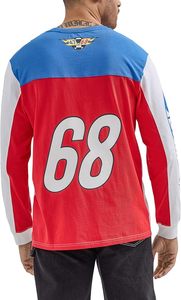 X Hot Wheels para Hombre ™   Camiseta de manga larga con bloques de color - Product Image 2