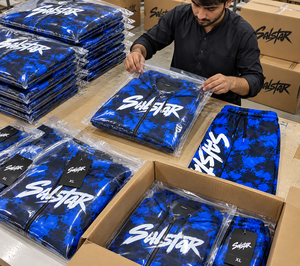 Custom All Over Print Blue Camouflage Tracksuit Set <b>Men</b>’s Zip Up Hoodie & <b>Jogger</b> Pants Sportswear Streetwear Tracksuit - Product Image 5