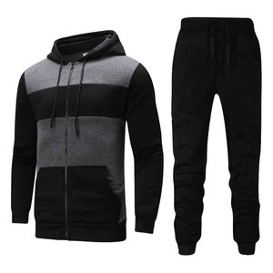 New Style <b>Men</b> <b>Track</b> <b>Jacket</b> And Jogger Set Full Zip Activewear Streetwear Low MOQ OEM ODM Supplier - Product Image 4