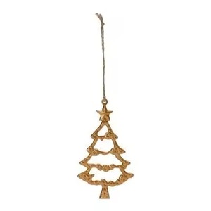 Adorno Navideño Metálico para Colgar, Decoración Festiva para Árbol - Product Image 4