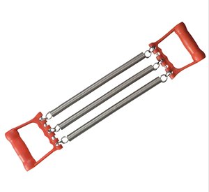 Extenseur de poitrine à ressorts efficace - Léger, durable, réglable, noir, unisexe, pour la salle de sport et l'extérieur - Product Image 5