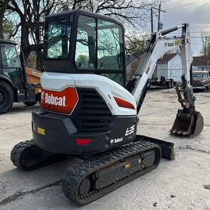 Mini-excavatrice sur chenilles Bobcat 3,5 tonnes avec moteur haute performance en stock – Achetez directement auprès du fournisseur, prix de gros - Product Image 1
