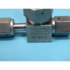 2 Nupro, Valve à soufflet scellée SS-BNV51, pour conduite de gaz - Équipements et pièces semi-conducteurs d'occasion fiables à l'échelle mondiale - Product Image 3