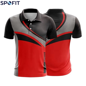 Polo homme sur mesure avec design personnalisé, 100% polyester, séchage rapide, respirant, service OEM et ODM, polo homme personnalisé - Product Image 2