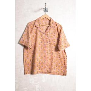 Conjunto de Pijama Corto de Algodón Estampado para Mujer, Ropa de Dormir Ligera de Verano, Top Suave y Pantalones Cortos a Juego - Product Image 2