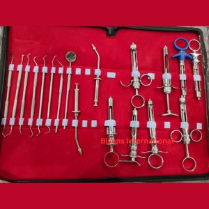 BISONS Professional Dental <b>Instrument</b> Kit Stainless Steel Dental <b>Surgical</b> <b>Instruments</b> Set for Dentist Clinic Use - Product Image 2