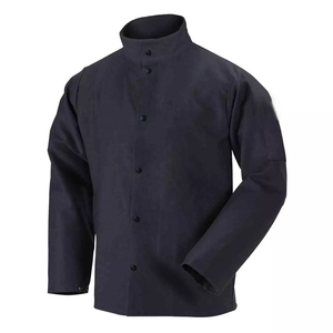 Vêtements de protection cousus à la machine, manteaux de soudeur, vestes de soudage ignifuges, imperméables et respirantes, à prix de gros - Product Image 1
