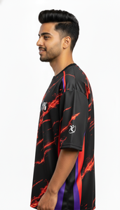 Camiseta Casual Oversize para Hombre, Sublimada, Estilo Urbano, Holgada, Ropa de Calle - Product Image 5