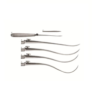 Ensemble d'instruments chirurgicaux manuels en acier inoxydable pour chirurgiens, avec aiguilles de suture médicale Reverdin, instruments vétérinaires certifiés CE