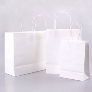 Sacs en papier écologiques artistiques pour un emballage de marque unique, sac cadeau en papier à poignée robuste pour un transport fiable, utilisation en présentation de vente au détail - Product Image 1