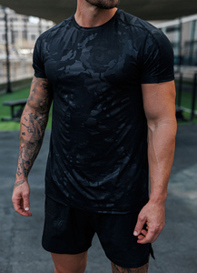 Prime Quality Custom Logo Heavy <b>Weight</b> T-shirts Tee Shirt High Neck Men T-shirt 260GSM Thick Cotton Oversized <b>Blank</b> T Shirts - Product Image 5
