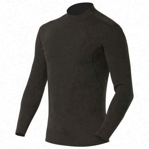 Custom Logo Adults Unisex Compression Shirt <b>Long</b> <b>Sleeve</b> Quick Dry Breathable UV Protection Rash Guard Surf <b>Swim</b> <b>Tops</b> Gym Tight - Product Image 5
