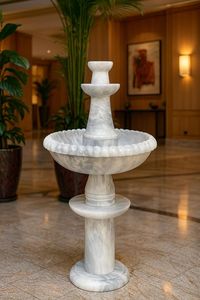 Fuente de Agua de Mármol Natural Premium para Diseño de Patio Exterior - Product Image 2