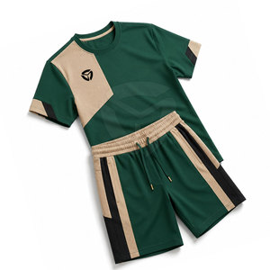 Lightweight Men T-Shirt And <b>Shorts</b> <b>Set</b> Perfect For Summer Casual Wear Outdoor Activities And Daily Relaxed Comfortable Outfit - Product Image 5