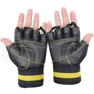 ถุงมือยกน้ำหนักยกกระชับข้อมือสำหรับ2025ถุงมือยกน้ำหนักรองรับข้อมือนิ้วโป้งแพลตตินัมออกแบบได้ตามต้องการ - Product Image 2