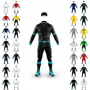 Maillot de baseball 100 % haute qualité, uniforme d'équipe personnalisé, vêtements de sport par sublimation, respirant et à séchage rapide pour hommes et jeunes - Product Image 1
