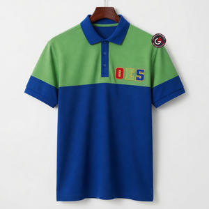 OES hommes polos logo personnalisé haute qualité luxe hommes chemise polo sportswear à manches courtes 100% polyester coton polo - Product Image 2