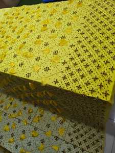 A.K.TRENDY COLLECTION Luxury Handmade Rhinestones Sequence Mesh Lace Fringes Eco-Friendly Traditional Elegant Floral 5 Yards - Product Image 2