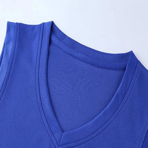 Uniforme de baloncesto sin mangas, diseño de uniforme de baloncesto con logotipo personalizado, muy vendido, para hombre - Product Image 2
