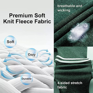 Sudadera con capucha urbana para hombre, chaqueta con capucha y forro polar, moda urbana - Product Image 4